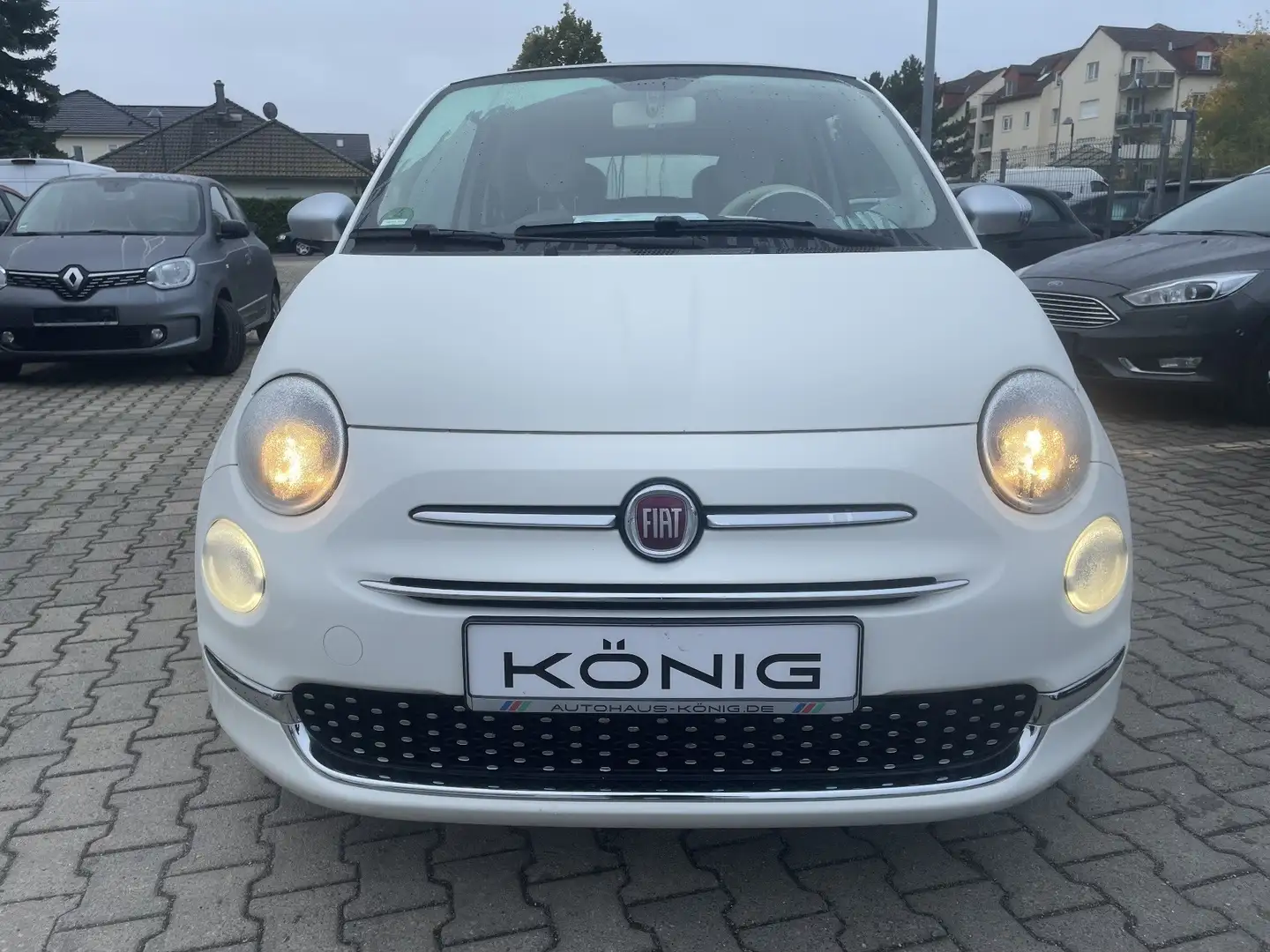 Fiat 500 Cabrio 1.0 PIU Dolcevita KLIMA|ALU|PDC Weiß - 2