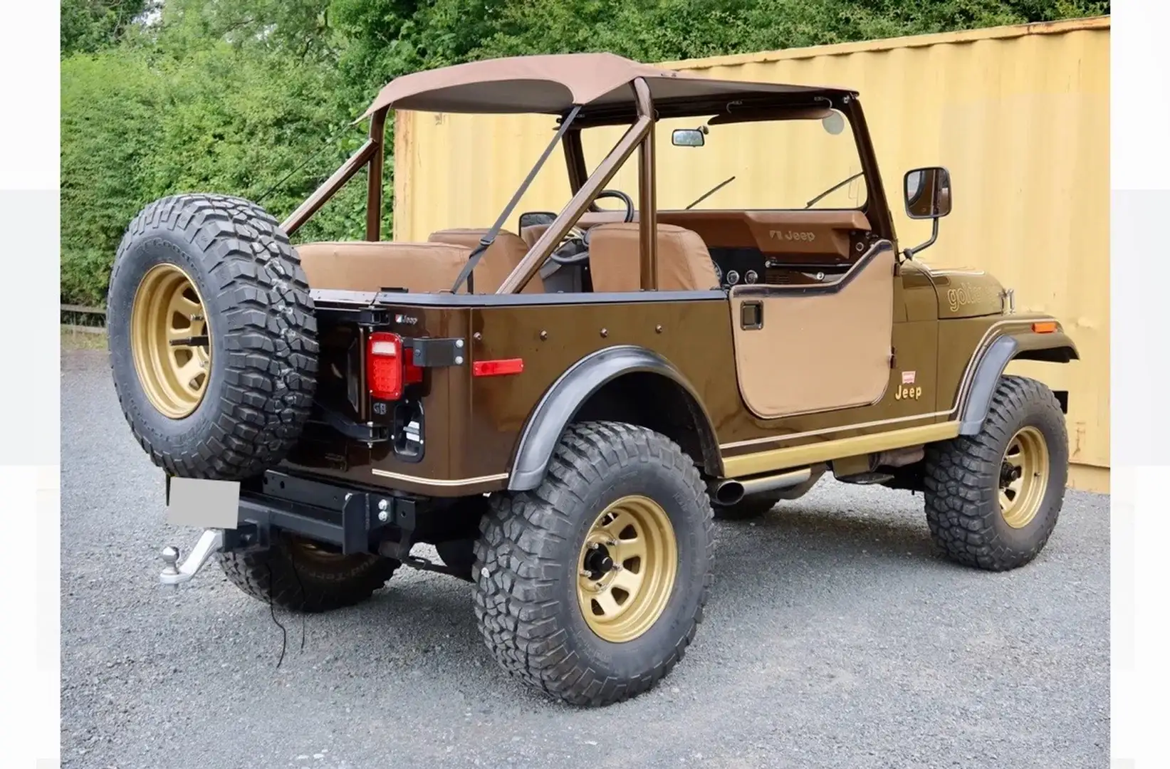 Jeep CJ-7 GOLDEN EAGLE LEVI’s V8 auto Bronce - 2
