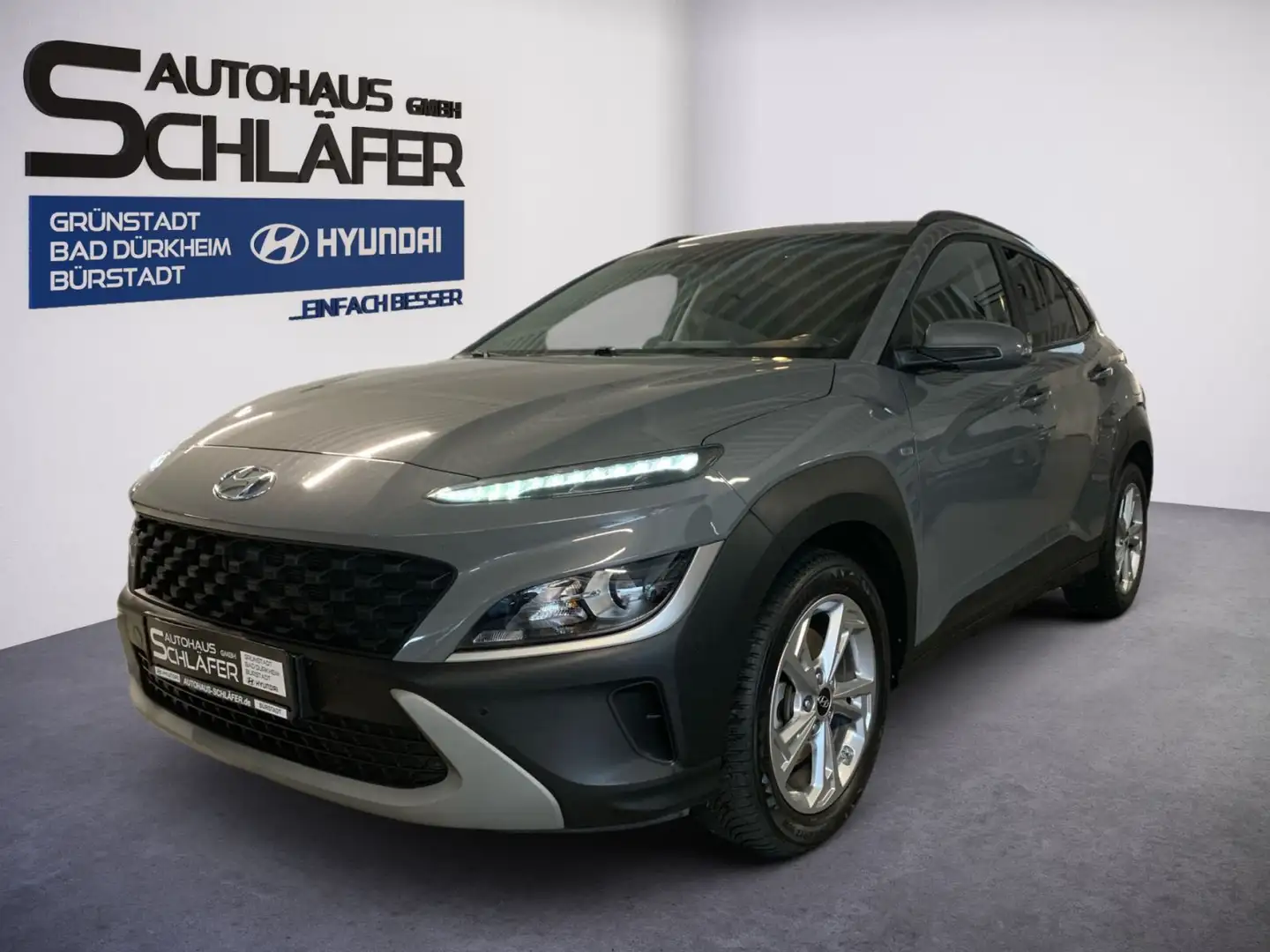 Hyundai KONA KONA 1.0 T-GDI Trend Mild-Hybrid Kamera Grigio - 1