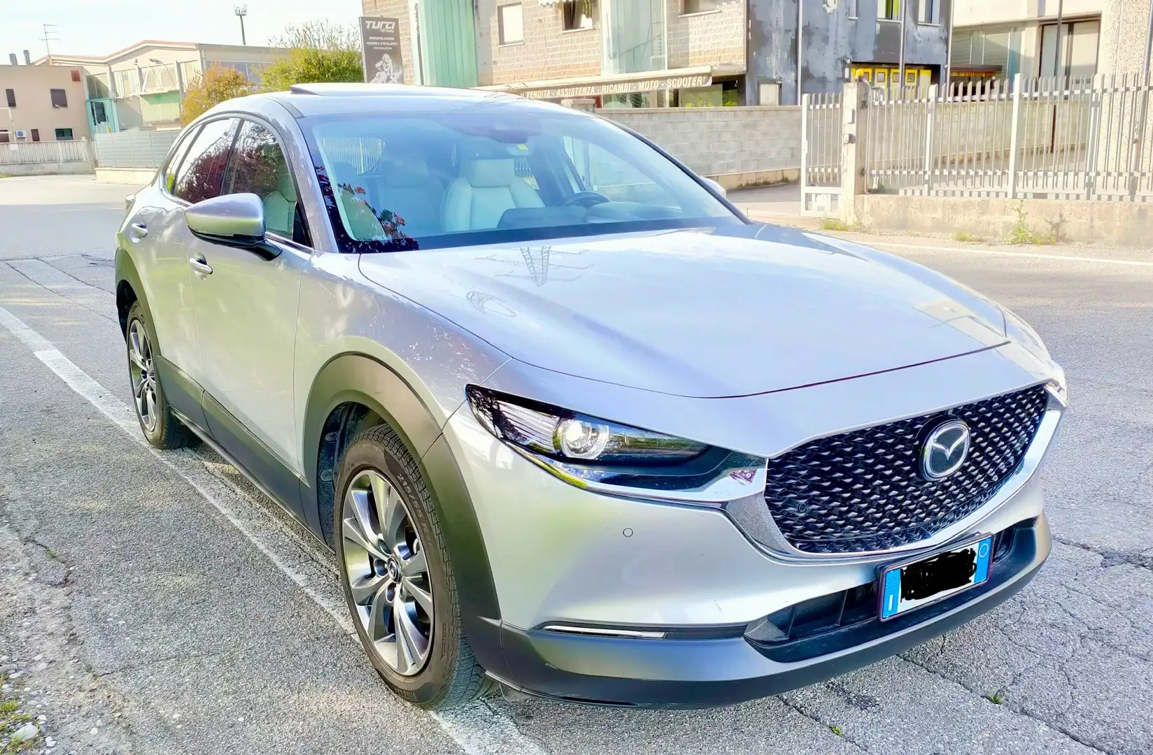 Mazda CX-30 AWD 2.0 m-hybrid Exclusive Leather Pack White 4WD - 1