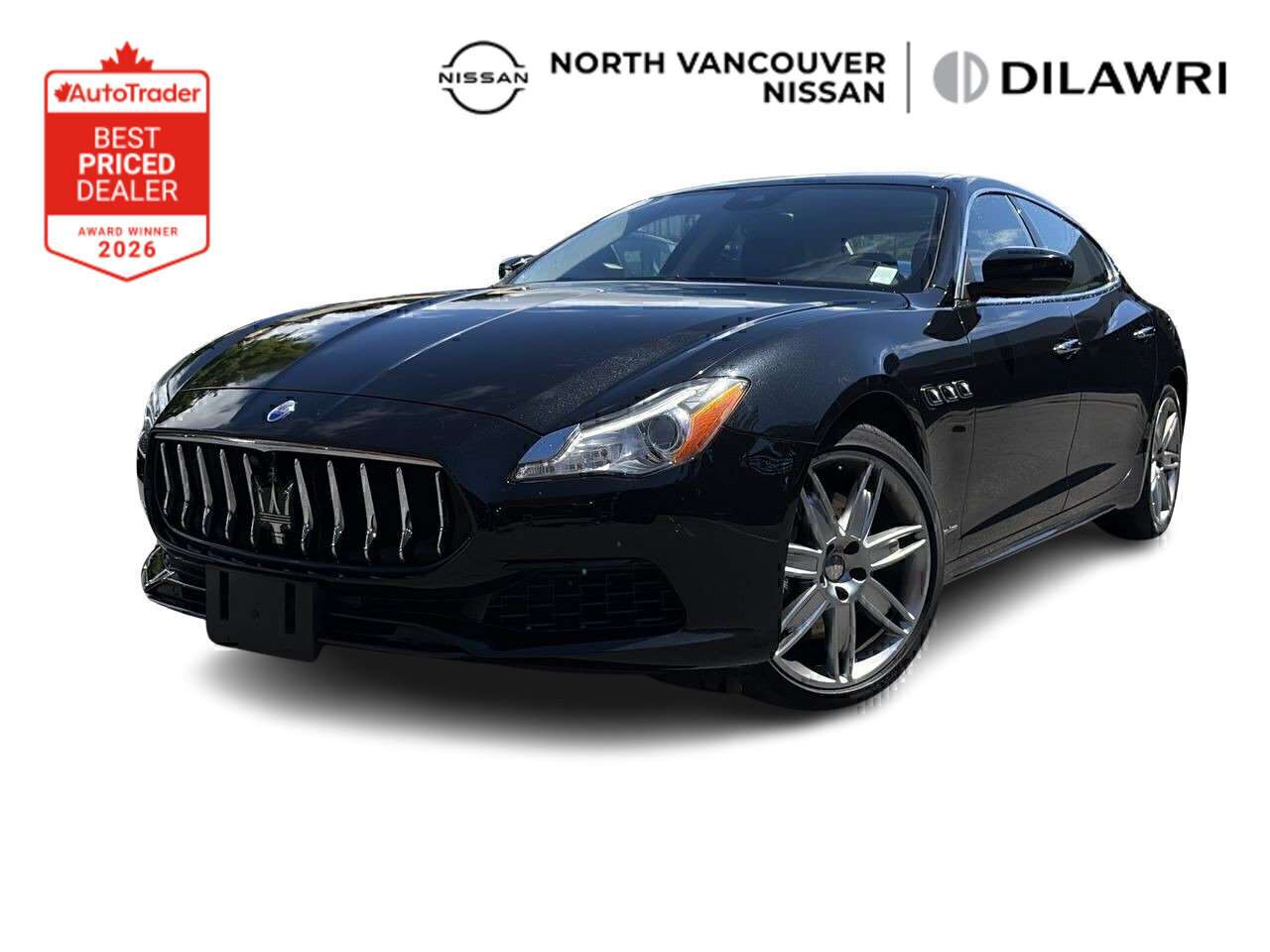 2017 Maserati Quattroporte S Q4 GranLusso Surround View Camera | Low KMs | Ca