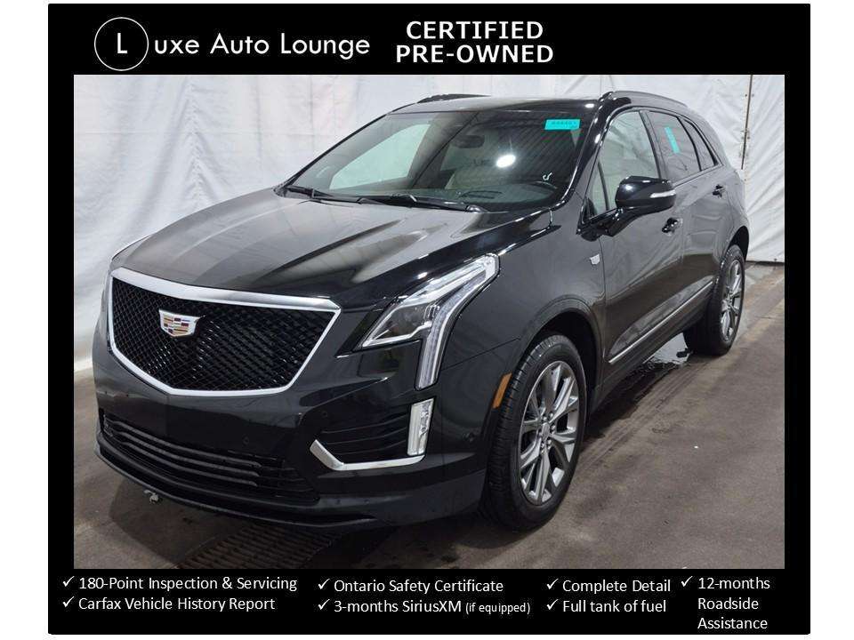2021 Cadillac XT5 AWD Sport LOADED! HUD, BOSE, CAMERA MIRROR!