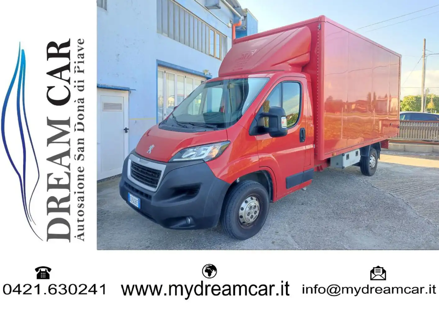 Fiat Ducato PREZZO FINITO PEUGEOT BOXER L4 CABINATO 140CV Rosso - 1