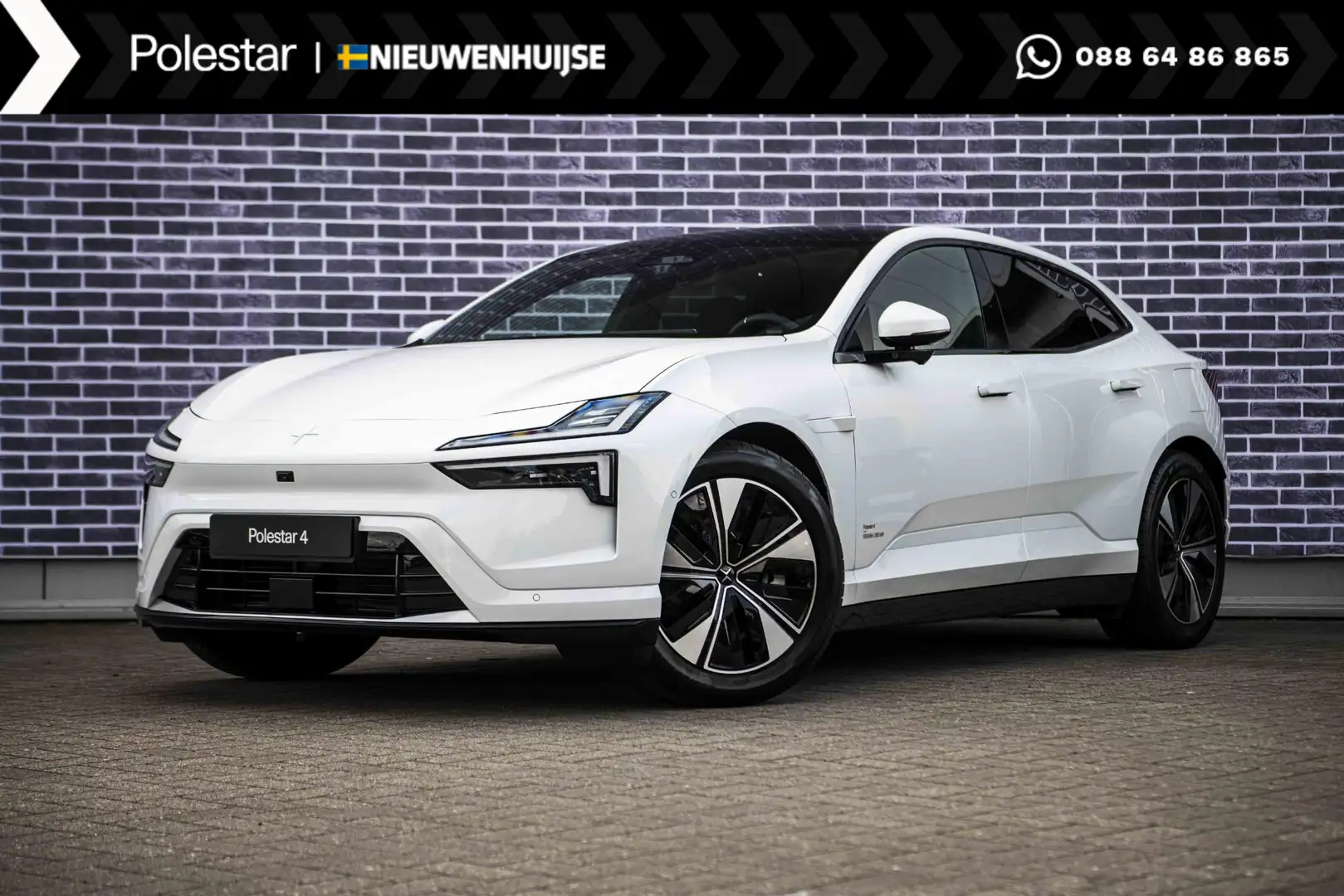 Polestar 4 Long Range Single motor 100 kWh Pilot | Plus | Nie Wit - 1