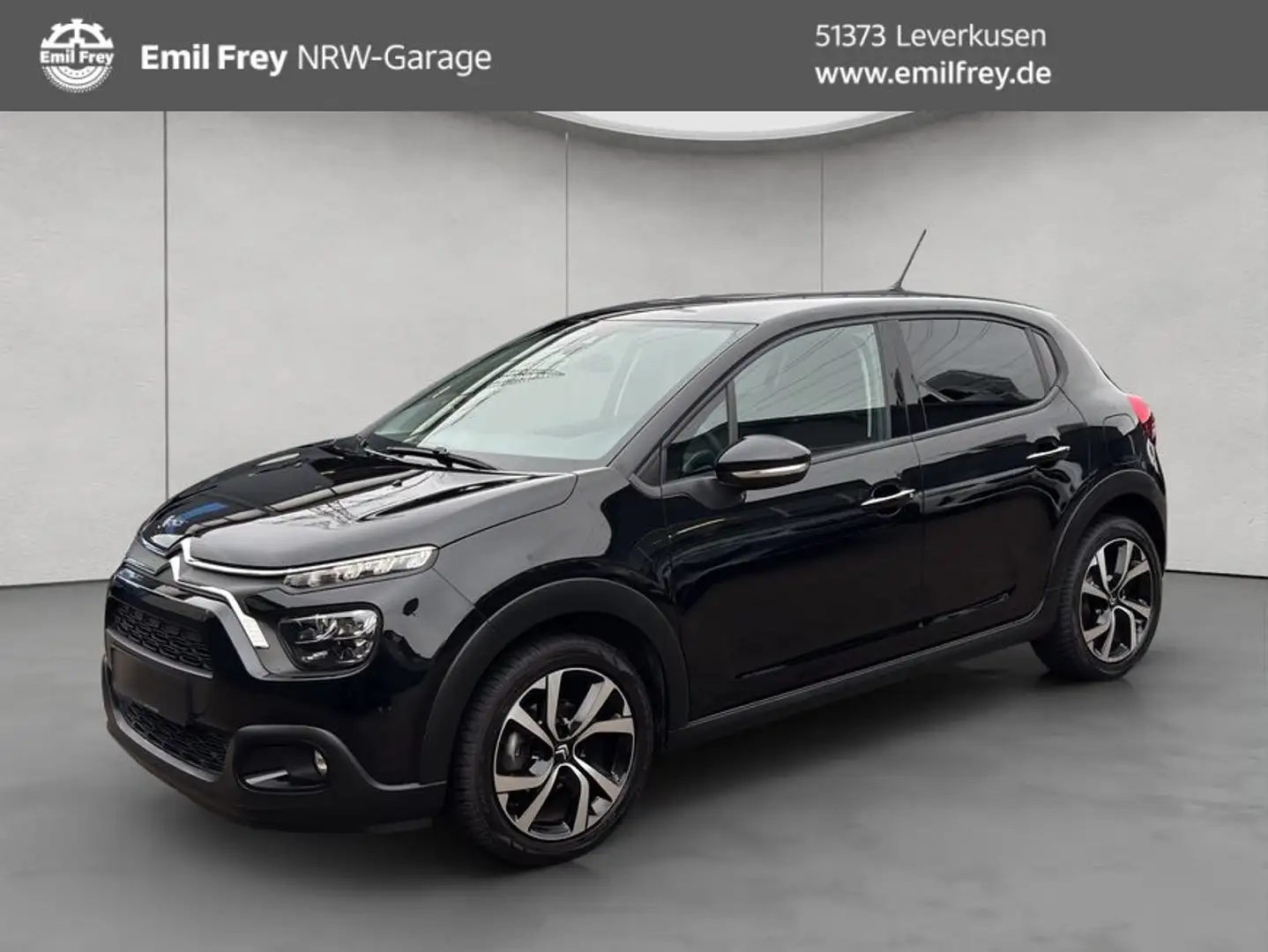 Citroen C3 Pure Tech 110 S&S EAT6 SHINE Schwarz - 1