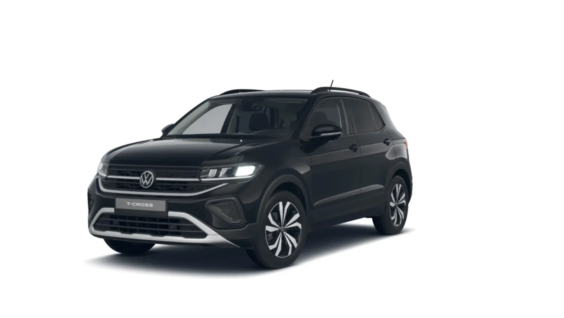Volkswagen T-Cross 1.0 TSI Más 85kW Negro - 1