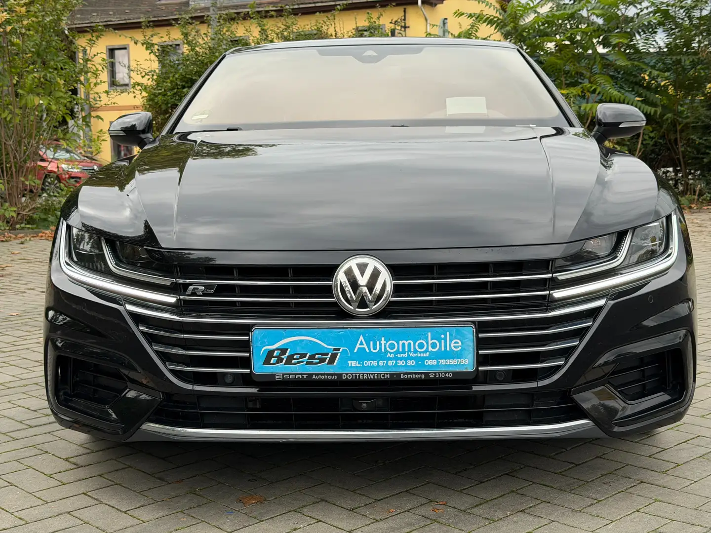 Volkswagen Arteon 2.0 TDI 3X R-Line LED ACC Head-Up Kamera VOLL Schwarz - 2