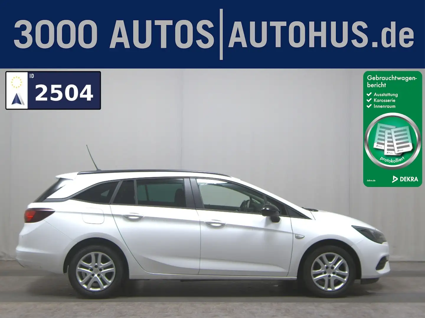 Opel Astra ST 1.2 Turbo Edition LED RFK PDC Shz DAB Weiß - 1