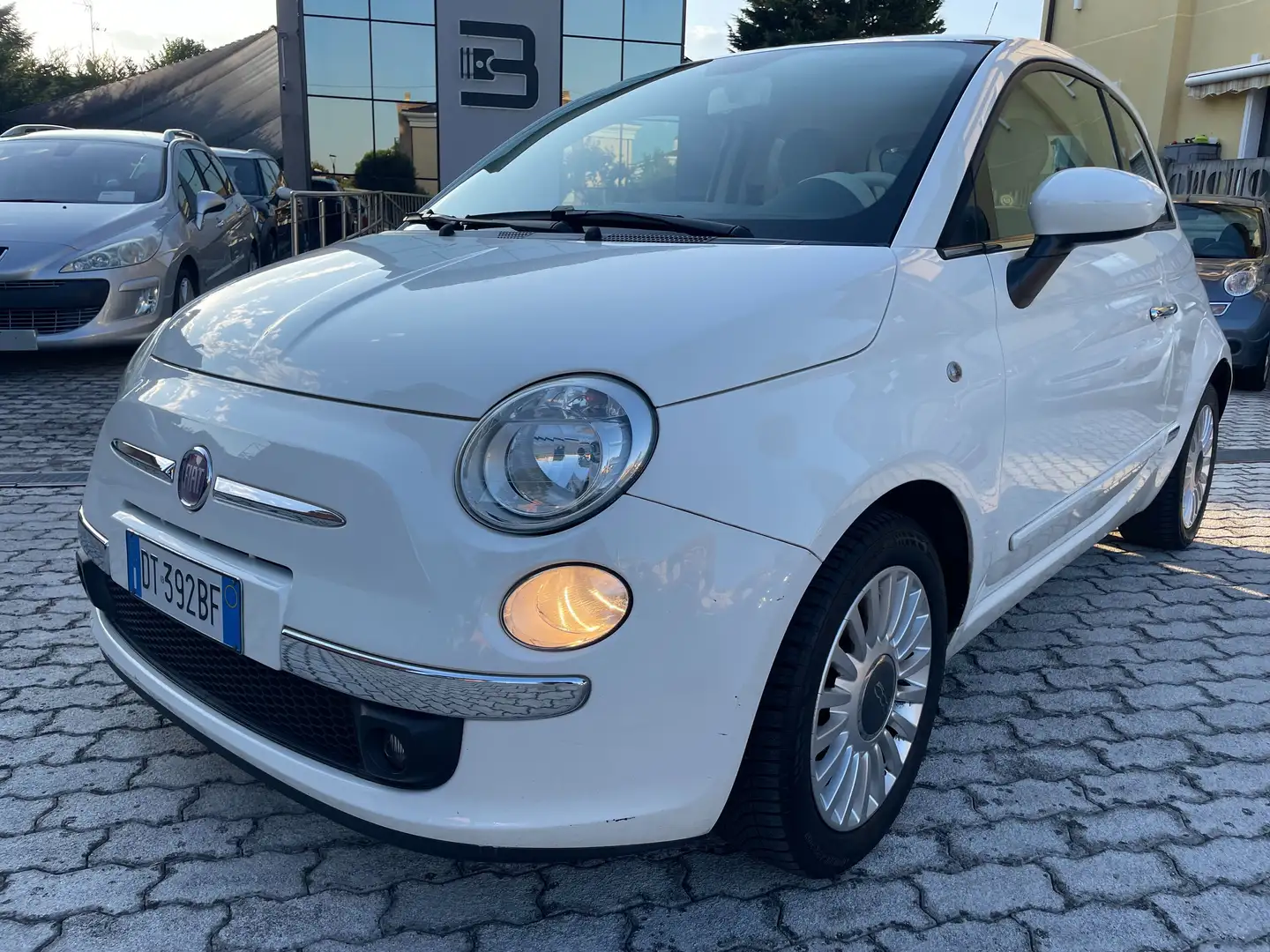 Fiat 500 500 III 1.2 Lounge 69cv TETTO+CERCHI+4 STAGIONI Weiß - 1