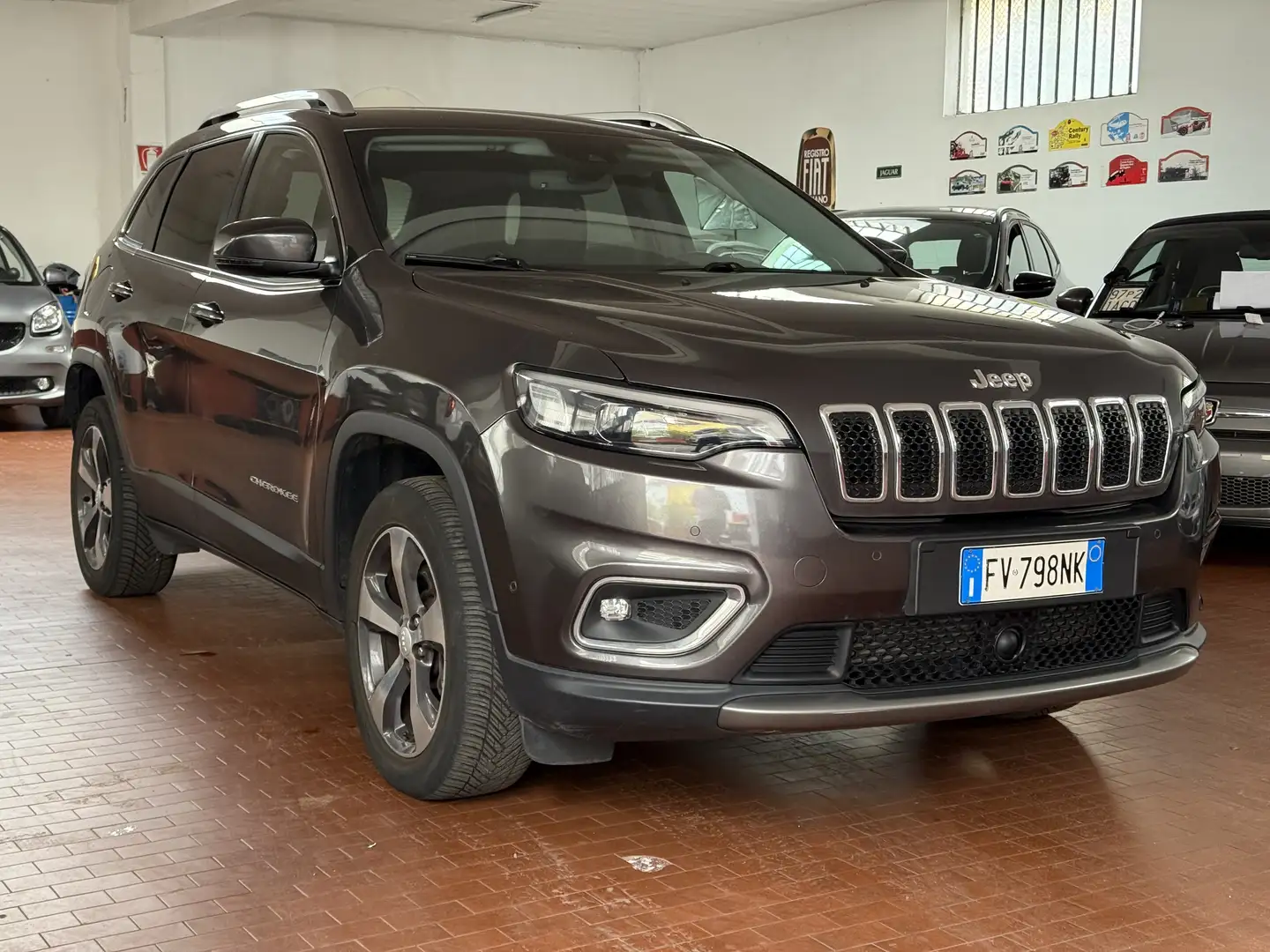 Jeep Cherokee 2.2 mjt II Limited 4wd active drive I 200cv auto Grigio - 2