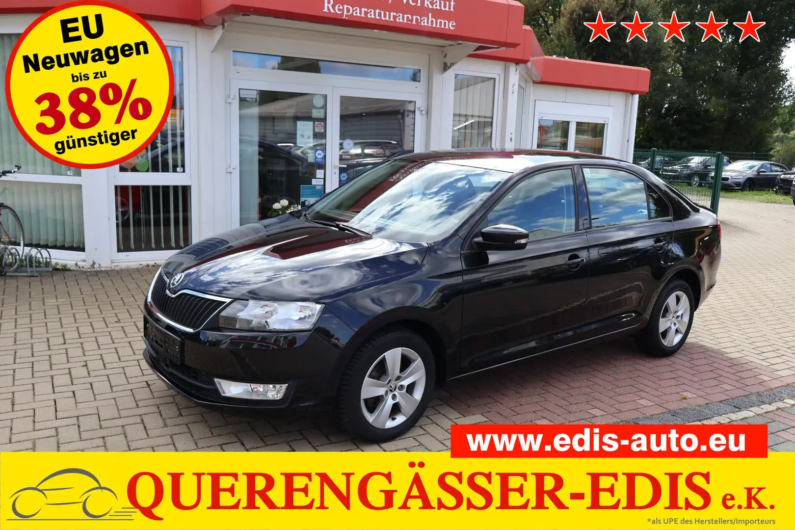 Skoda Rapid/Spaceback 1.2TSI Greentec "Fresh" 66 kW (90 PS), Schalt. ... Nero - 1