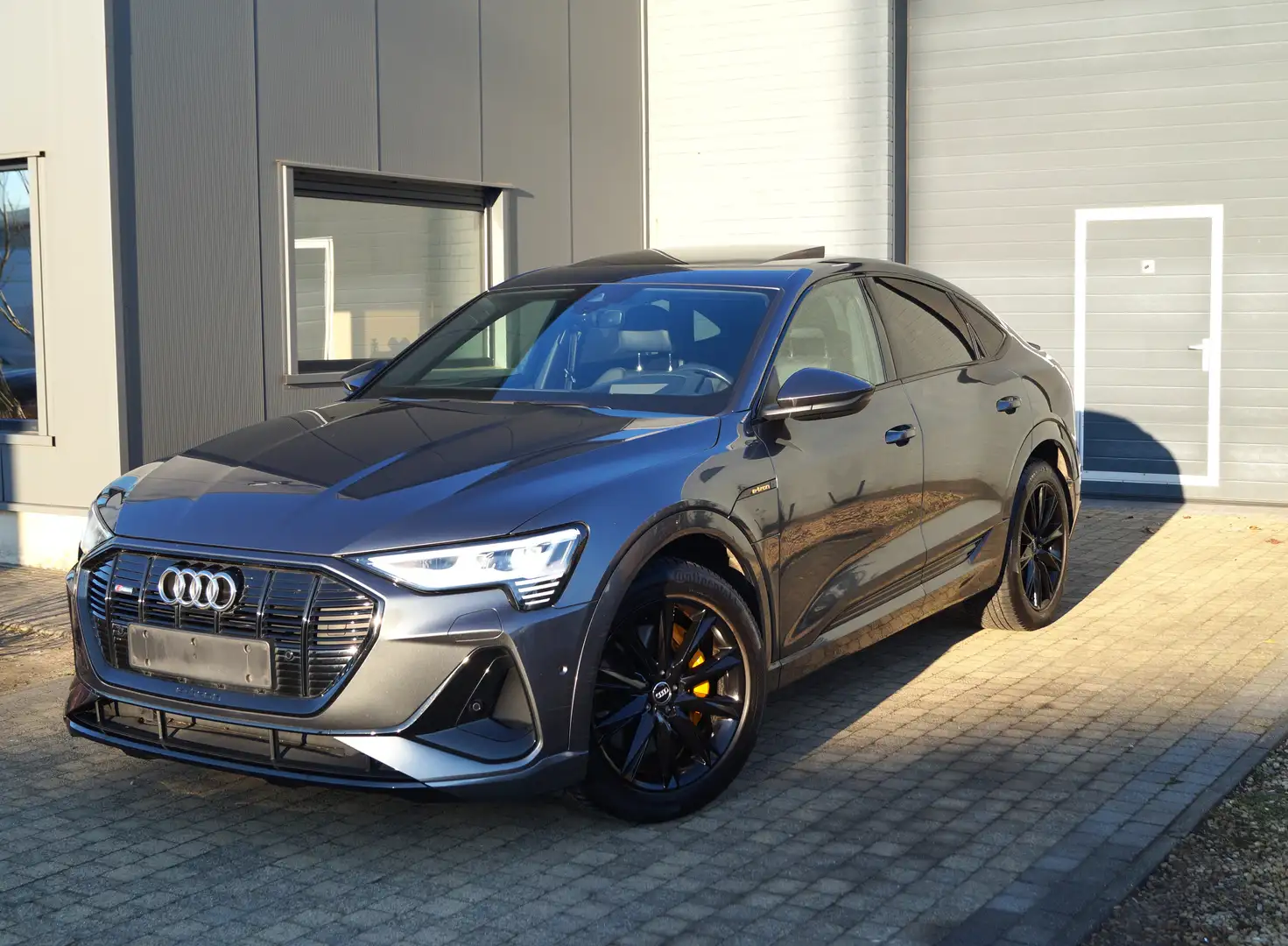 Audi e-tron e-tron Sportback 50 quattro S line/PANO/LED/ Gris - 1