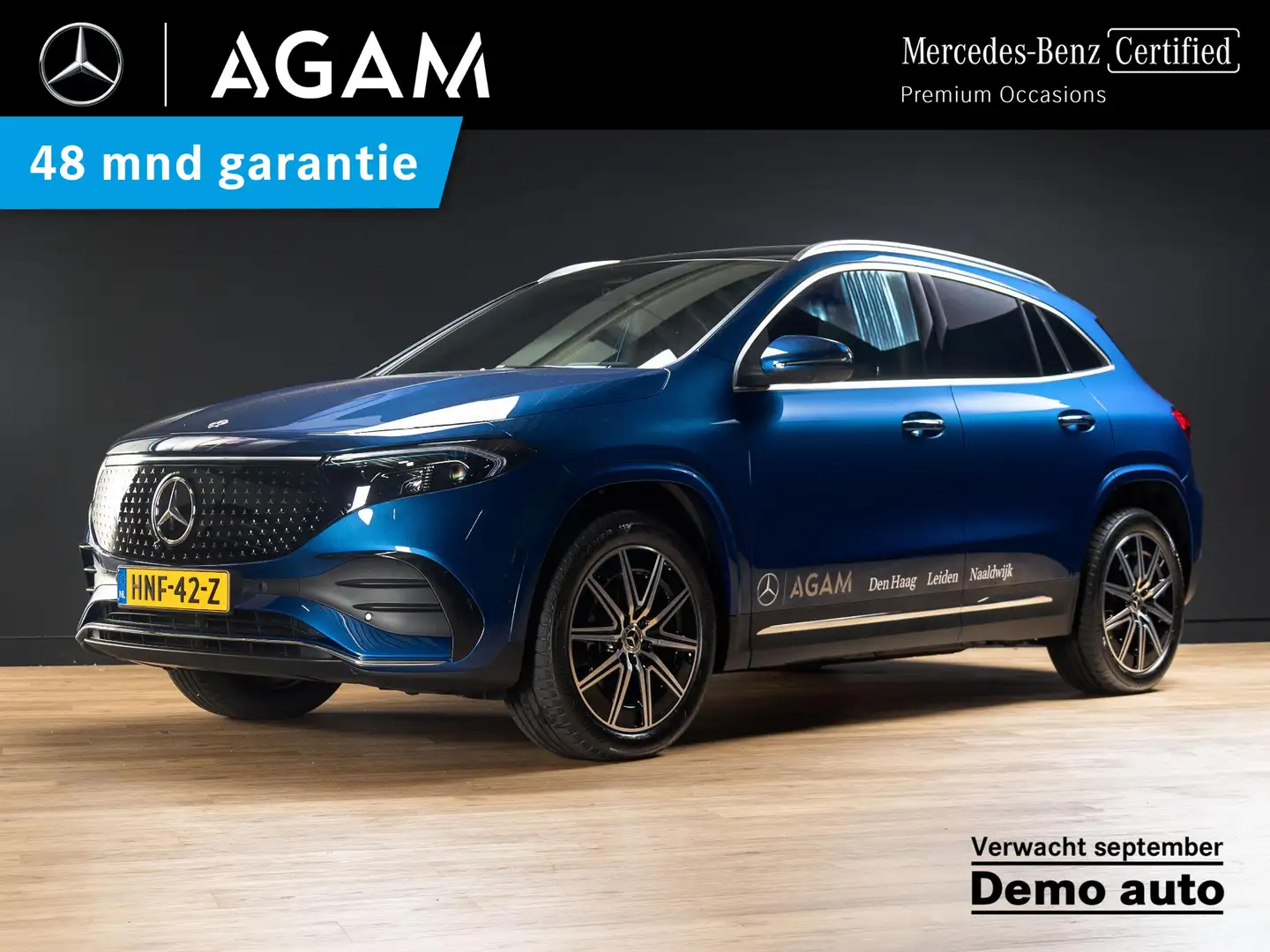 Mercedes-Benz EQA 250 250+ Business Solution AMG Niebieski - 1
