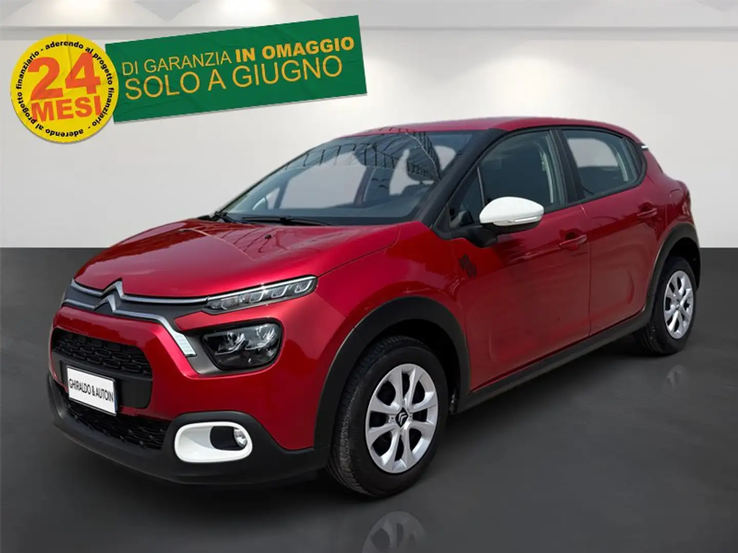 Citroen C3 III 2017 1.2 puretech Live s&s 83cv my20 Rosso - 1