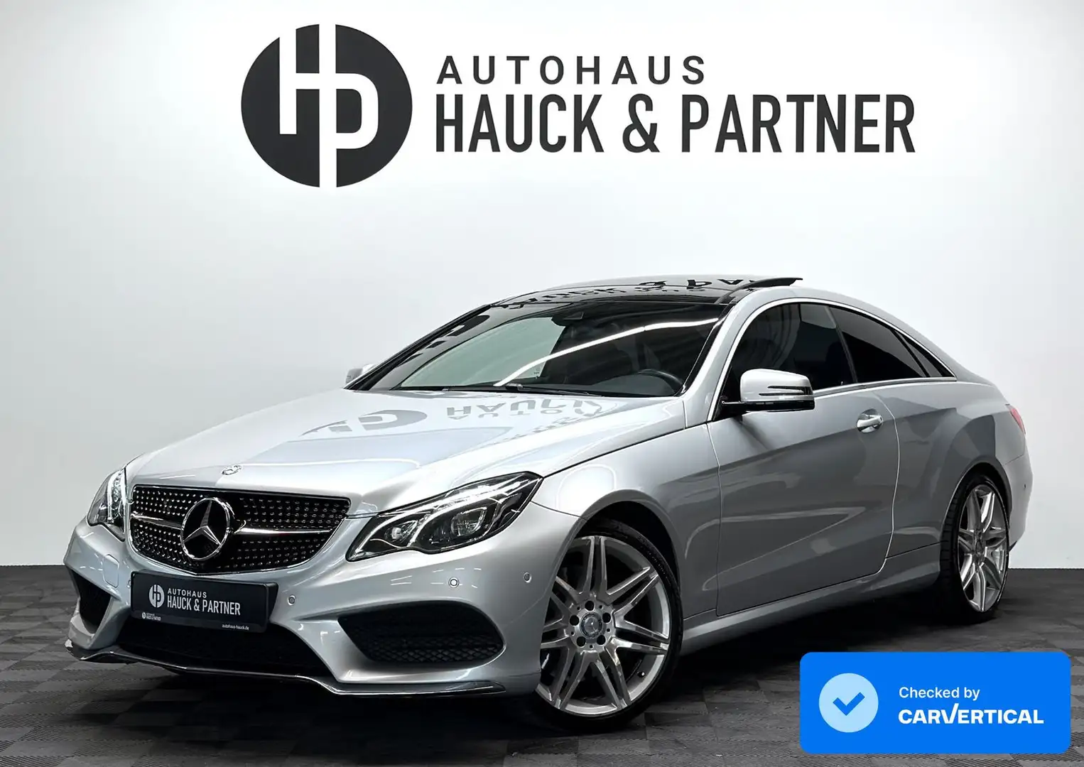 Mercedes-Benz E 400 AMG*Pano*Navi*HK*LED*Kamera*Tempomat*2.H Silber - 1