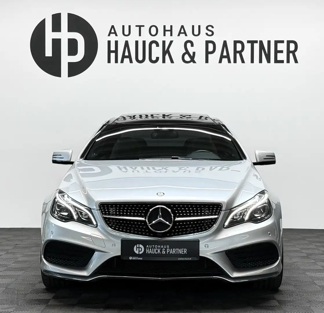 Mercedes-Benz E 400 AMG*Pano*Navi*HK*LED*Kamera*Tempomat*2.H Silber - 2