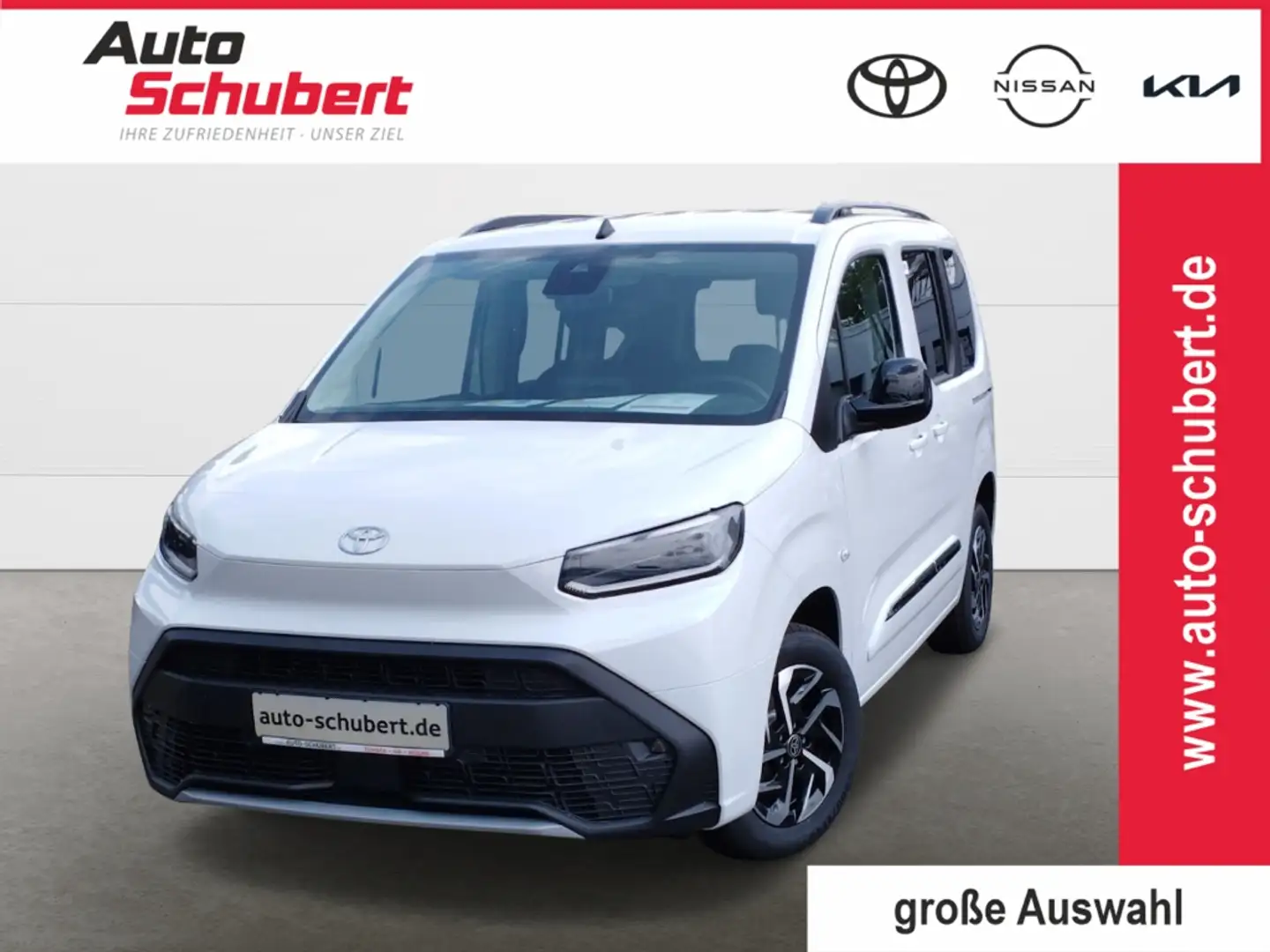 Toyota Proace City Verso TEAM D 1.2 NAVI+LED+AppleCarPlay+AndroidAuto Weiß - 1