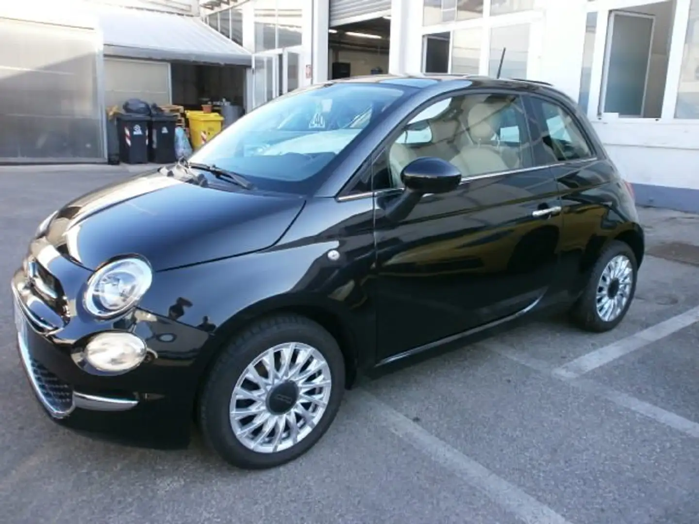 Fiat 500 500 III 2015 1.2 Lounge 69cv Nero - 1