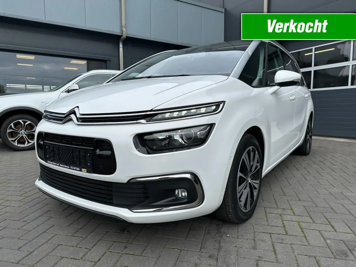 Citroen Grand C4 Picasso 1.2 PureTech Aut. 7 pers. Navi Camera Blanc - 1