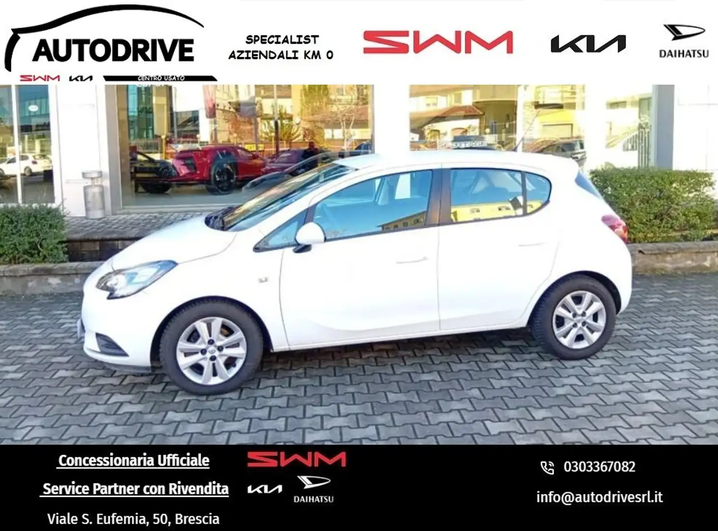 Opel Corsa Corsa 1.4 90CV GPL Tech 5 porte n-Joy Blanco - 1