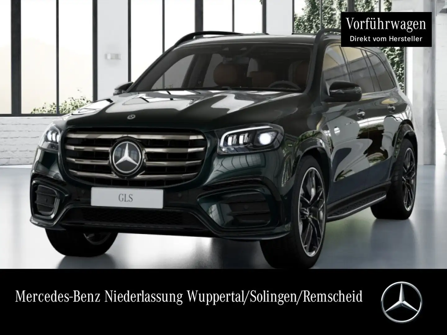 Mercedes-Benz GLS 580 4M AMG+NIGHT+PANO+360+AHK+MULTIBEAM+STHZG Grün - 1