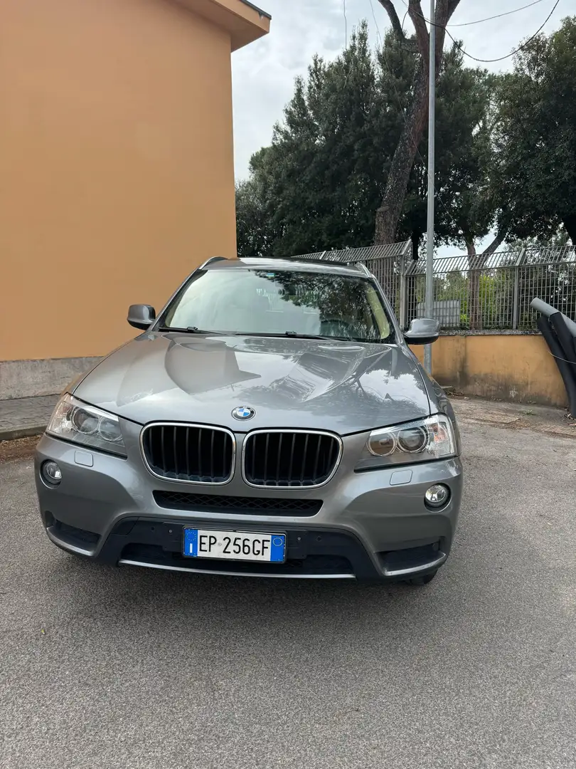 BMW X3 xdrive20d Futura Srebrny - 2