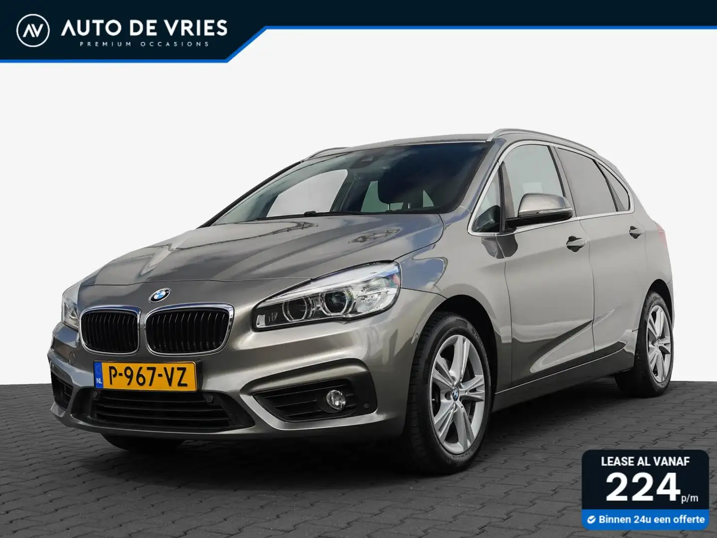 BMW 218 2-serie Active Tourer 218i 136pk Automaat High Exe Grijs - 1