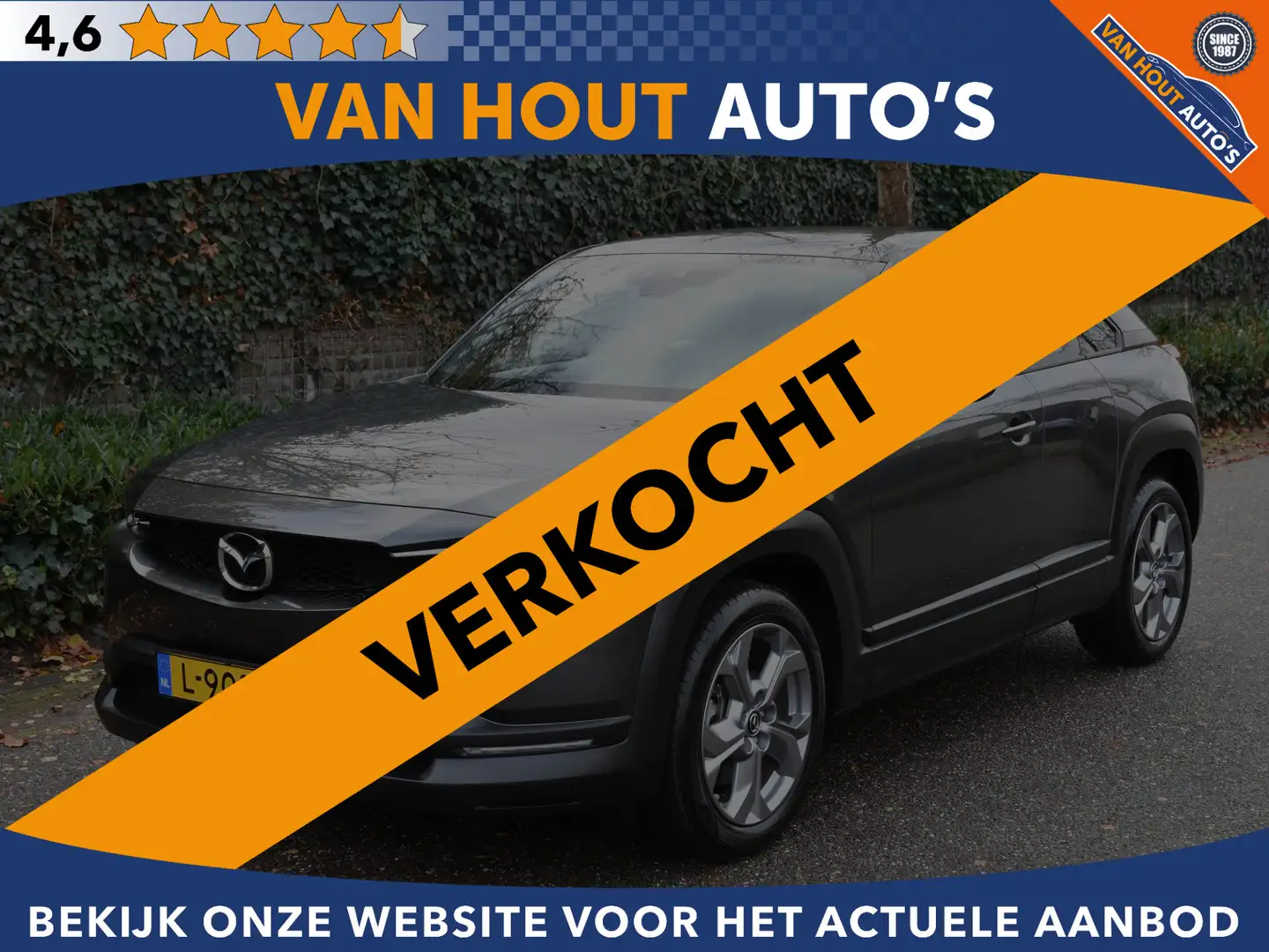 Mazda MX-30 e-SkyActiv 145 Comfort 36 kWh | SOH 92,88% | CARP Gris - 1