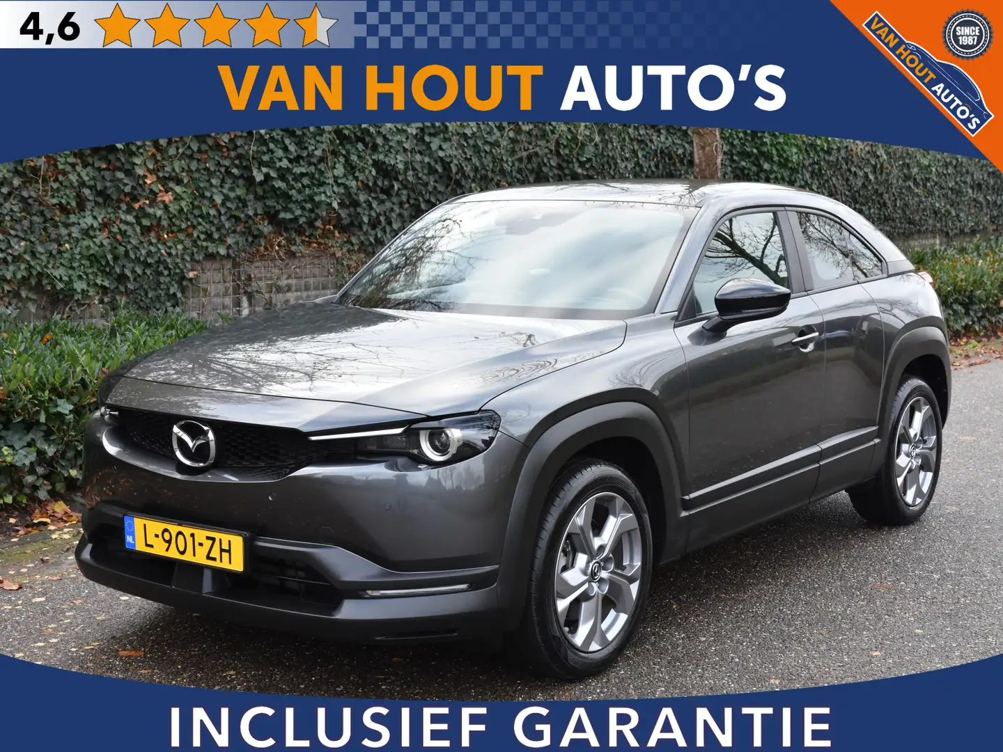 Mazda MX-30 e-SkyActiv 145 Comfort 36 kWh | SOH 92,88% |  CARP Grau - 1