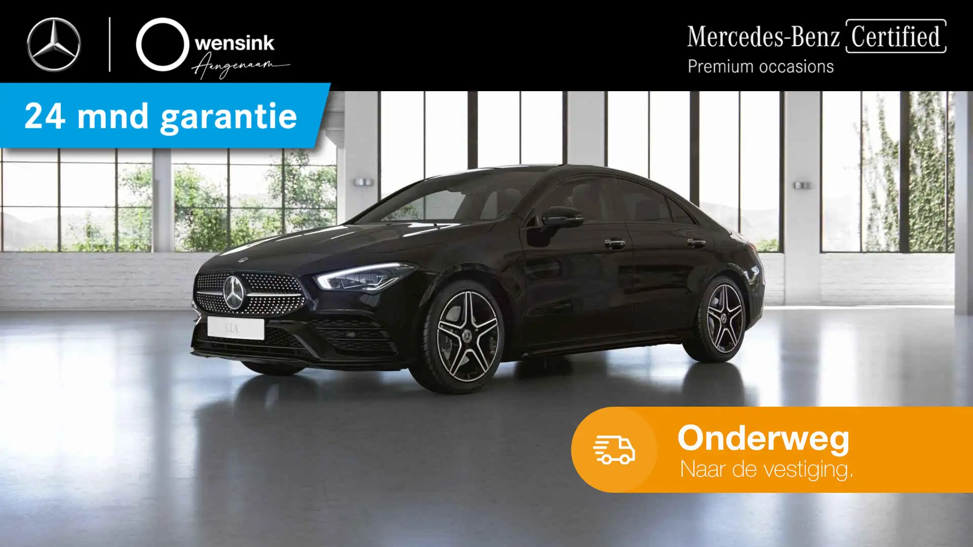 Mercedes-Benz CLA 250 e Premium Plus | AMG | Night | Panoramadak | Rijas Noir - 1