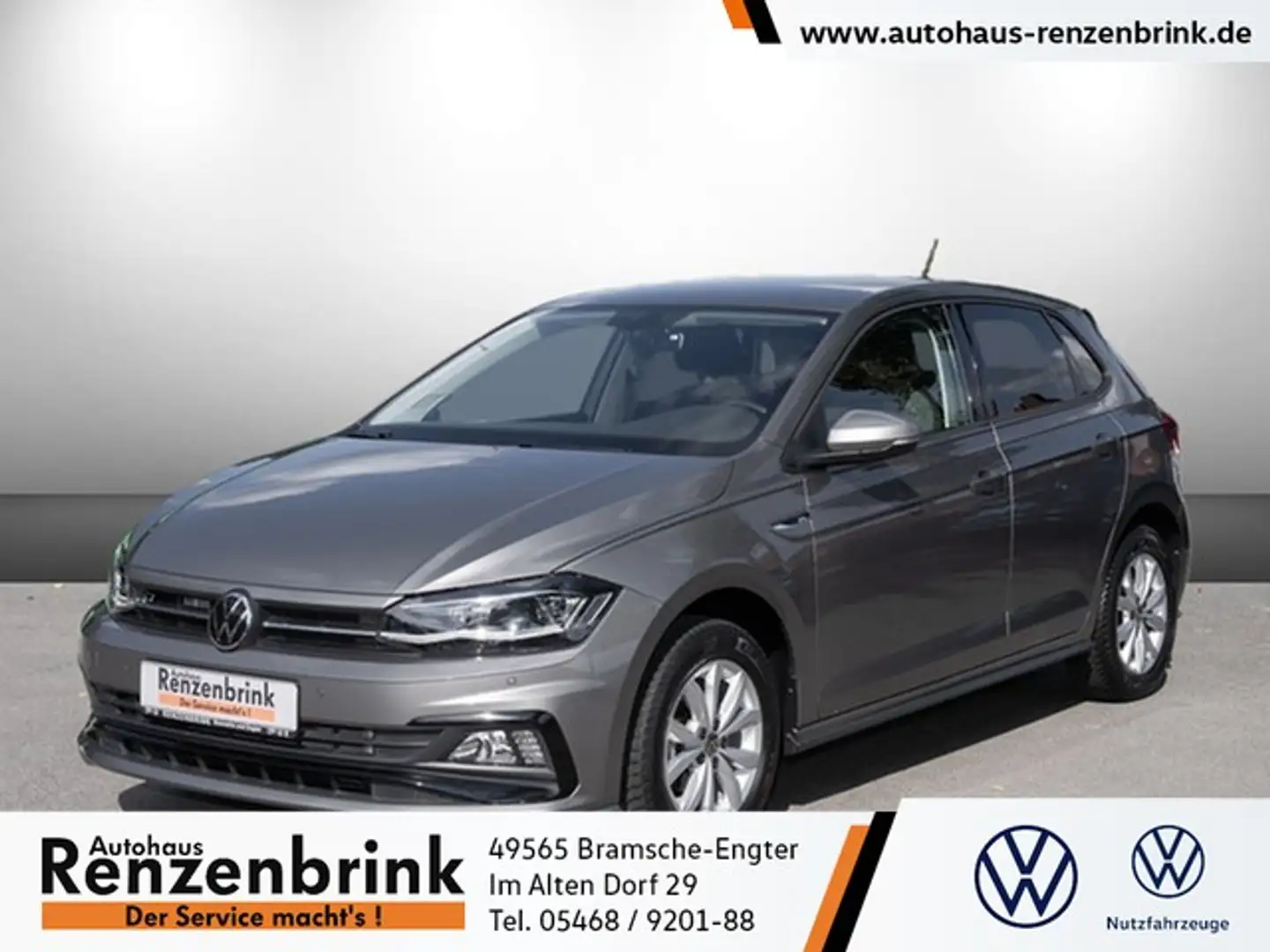 Volkswagen Polo Highline TSI DSG R-Line Kamera ACC LED Ganzjahr... Grau - 1