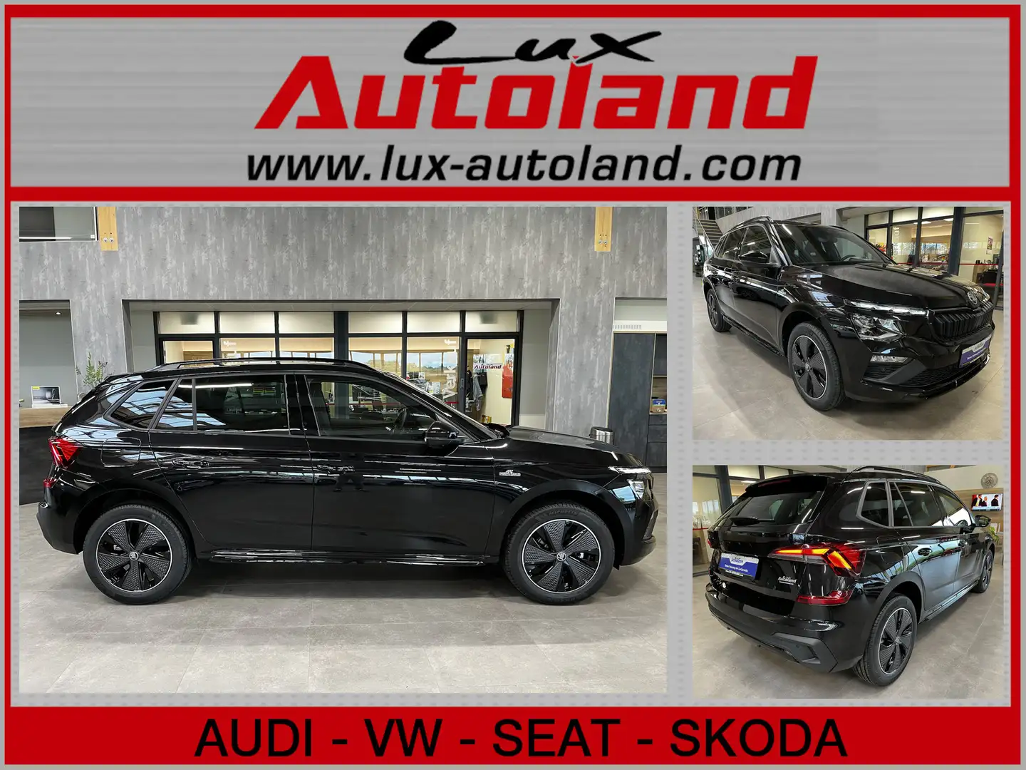 Skoda Kamiq Monte Carlo 1.0 TSI DSG Kamera App Zwart - 1