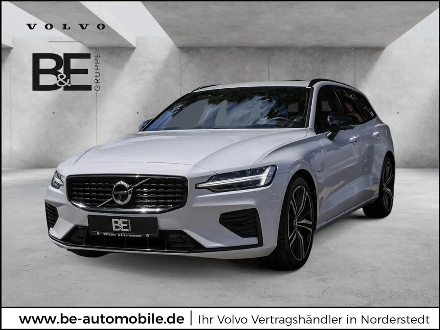 Volvo V60 T6 Recharge Plug-In Hybrid AWD R-Design Weiß - 1