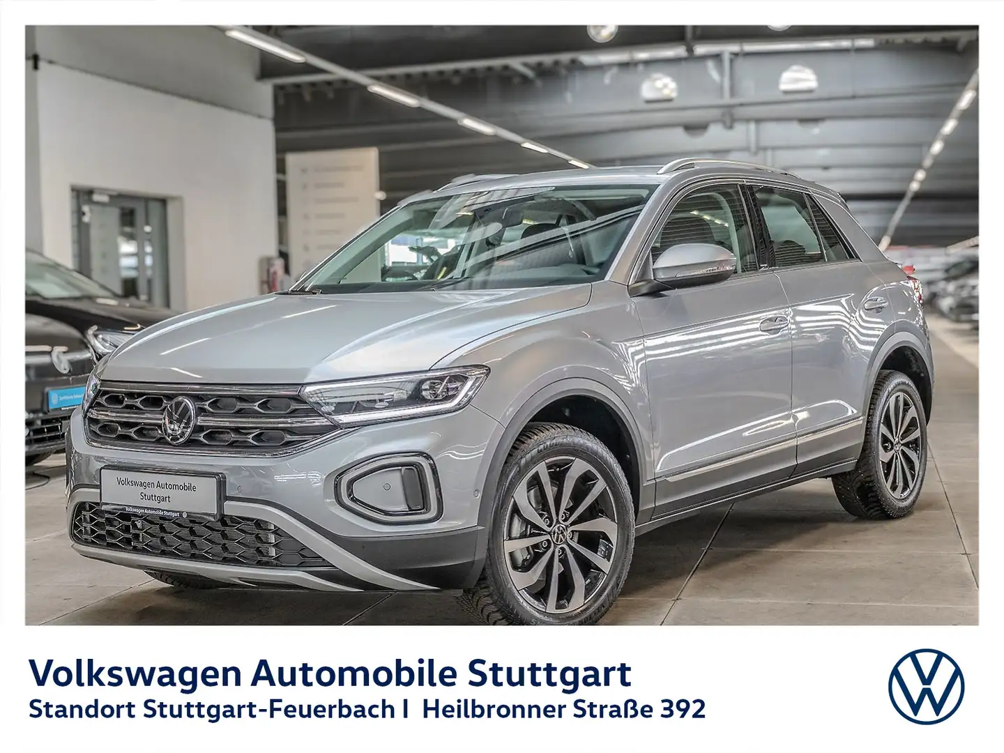 Volkswagen T-Roc 1.5 TSI Style DSG Navi AHK Kamera Silber - 2
