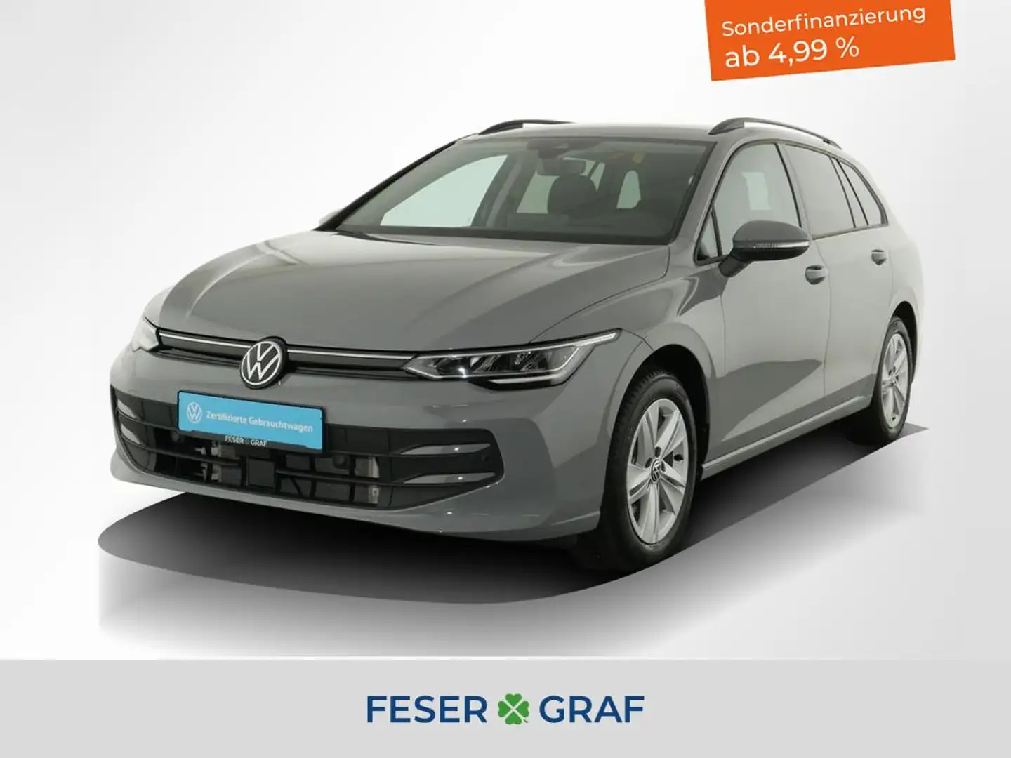 Volkswagen Golf Variant 1.5 eTSI Life DSG LED/ACC/DAB/Navi Grau - 1