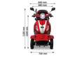 Sonstige Marken Rollektro E-QUAD 25 V.3 Rot - thumbnail 2