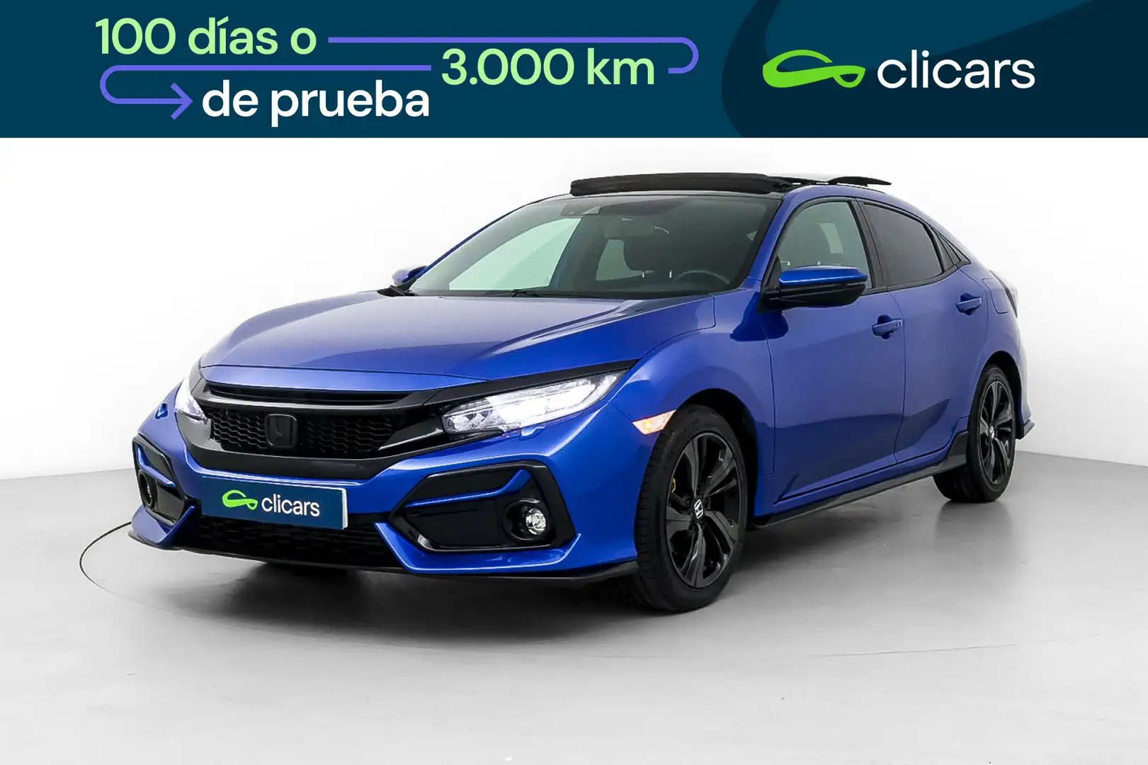 Honda Civic 1.5 VTEC Turbo Sport Plus Azul - 1