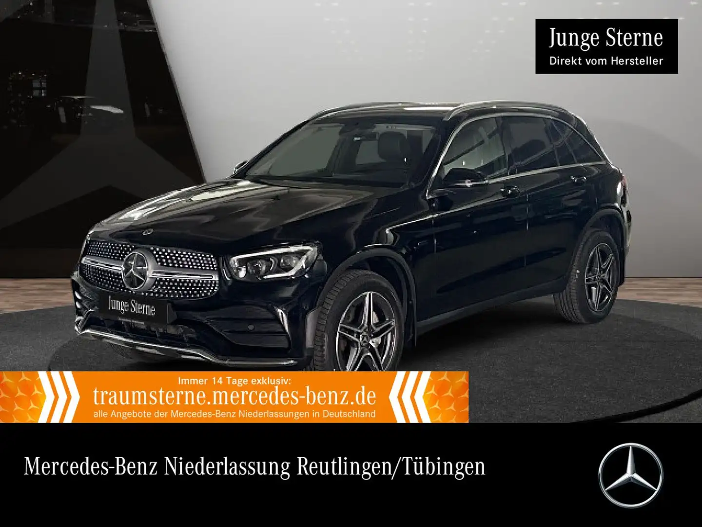 Mercedes-Benz GLC 300 de 4M AMG+PANO+AHK+MULTIBEAM+KAMERA+9G Schwarz - 1