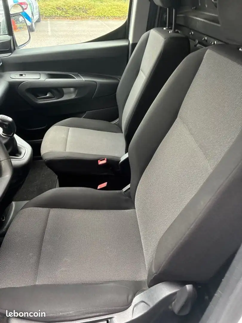 Peugeot Partner 2020 100cv 123000kil attelage clim Blanc - 2