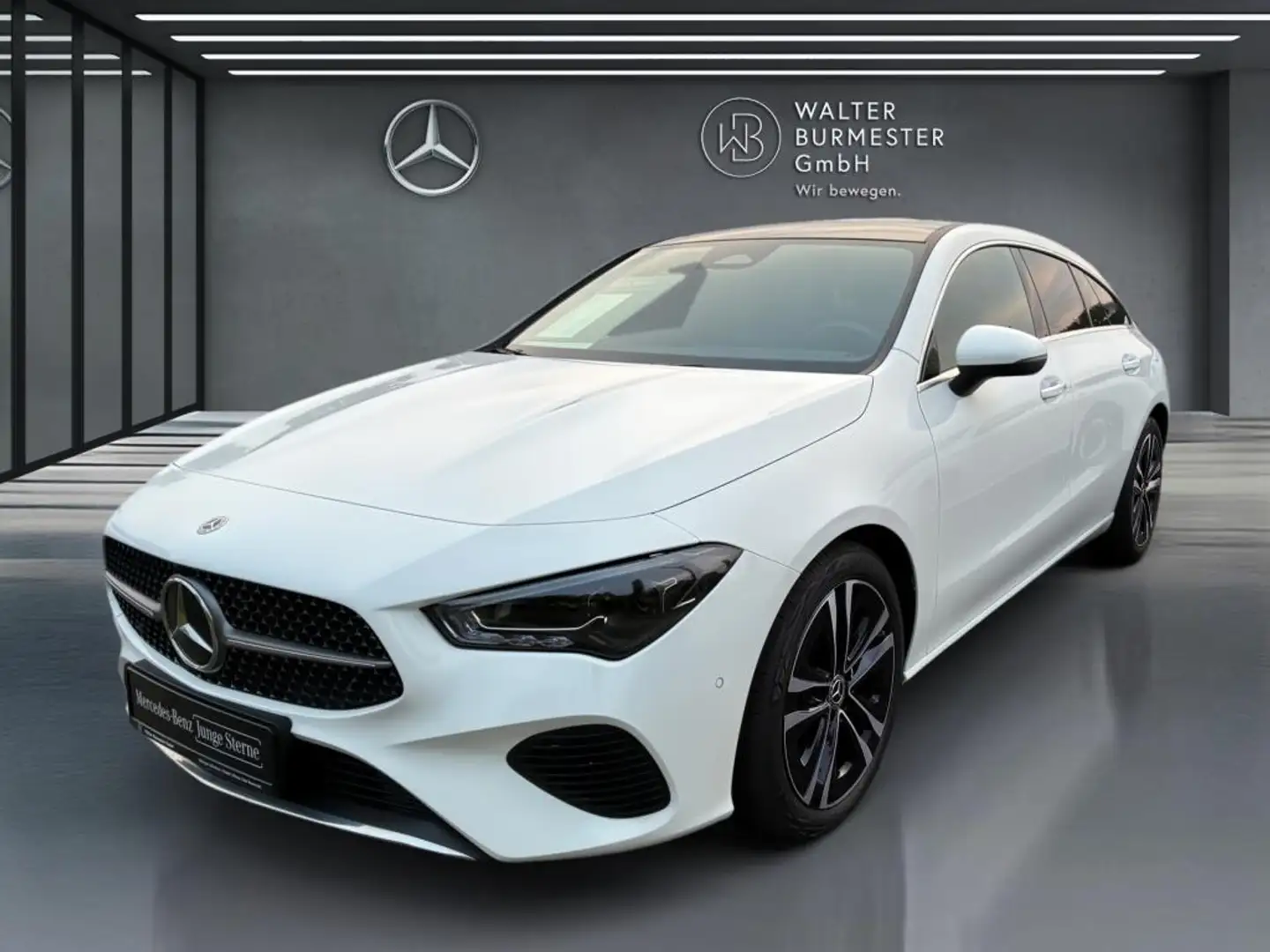 Mercedes-Benz CLA 180 SB Progressive+Pano+AHK+Kamera+Distronic Weiß - 1