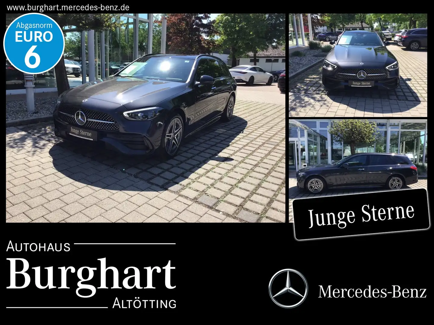 Mercedes-Benz C 300 C 300 T e AMG Line Premium/Plus/Night/PanoDach Grau - 1