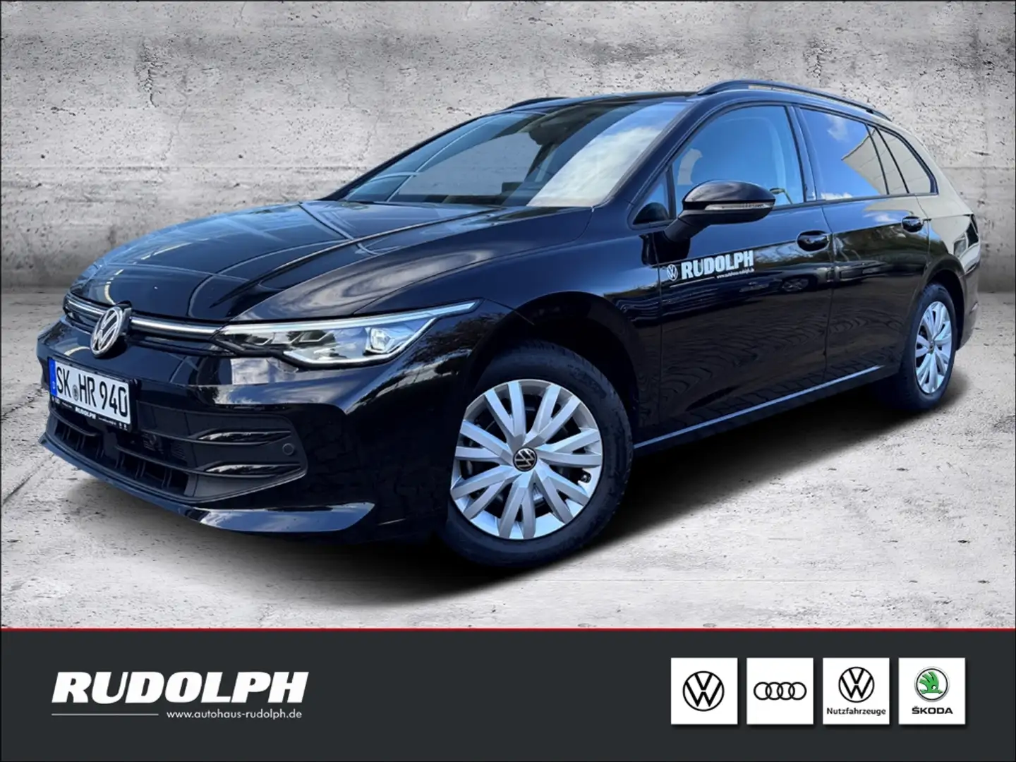 Volkswagen Golf Variant VIII Life 1.5 TSI 6-Gang LED HUD AHK BT Navi Schwarz - 1
