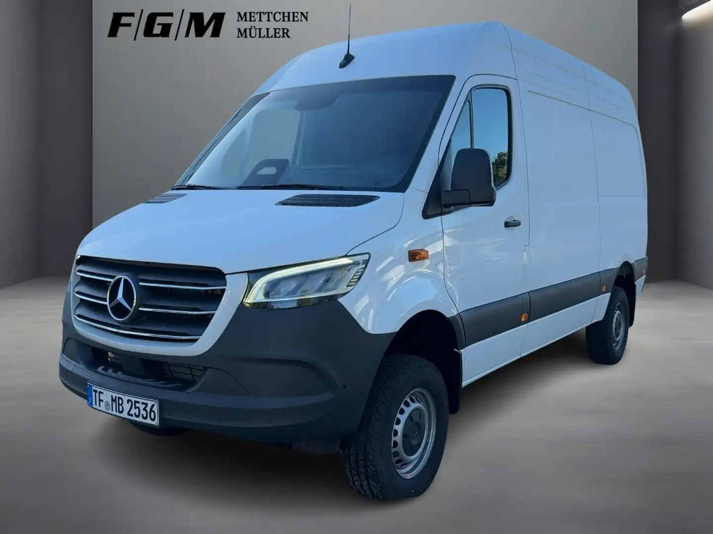 Mercedes-Benz Sprinter 319 CDI Select Hoch LED/Navi/AHK/Distro Weiß - 2