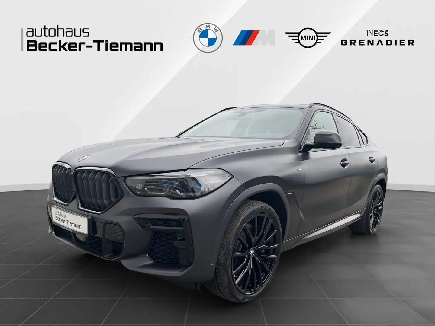 BMW X6 xDrive40d M Sport NP:132.600,- Laser AHK Glasdach Noir - 1