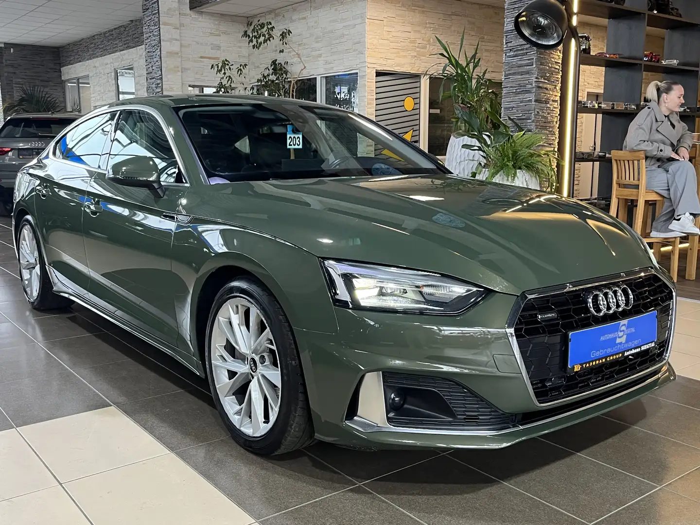 Audi A5 40 TDI Quattro Advanced*AHK*LED*PDC*Klimaauto Vert - 1