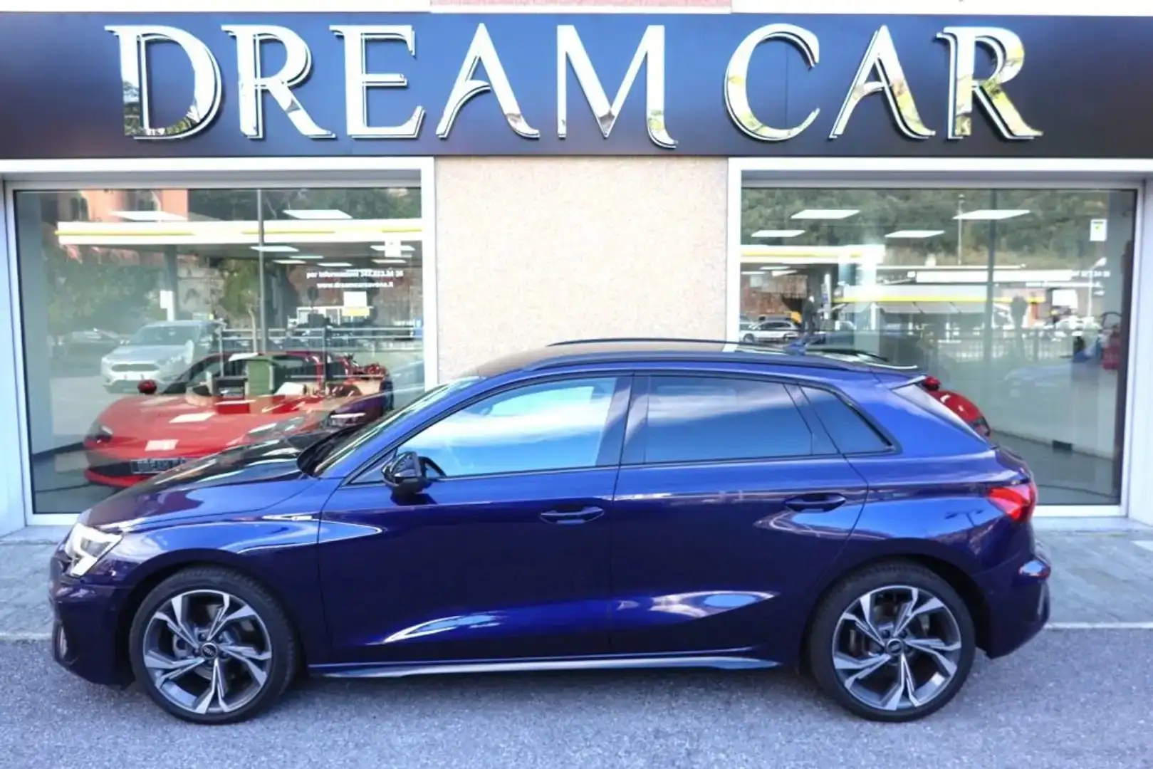 Audi A3 SPB 40 TDI quattro S-tronic S-line GANCIO TRAINO Blau - 2