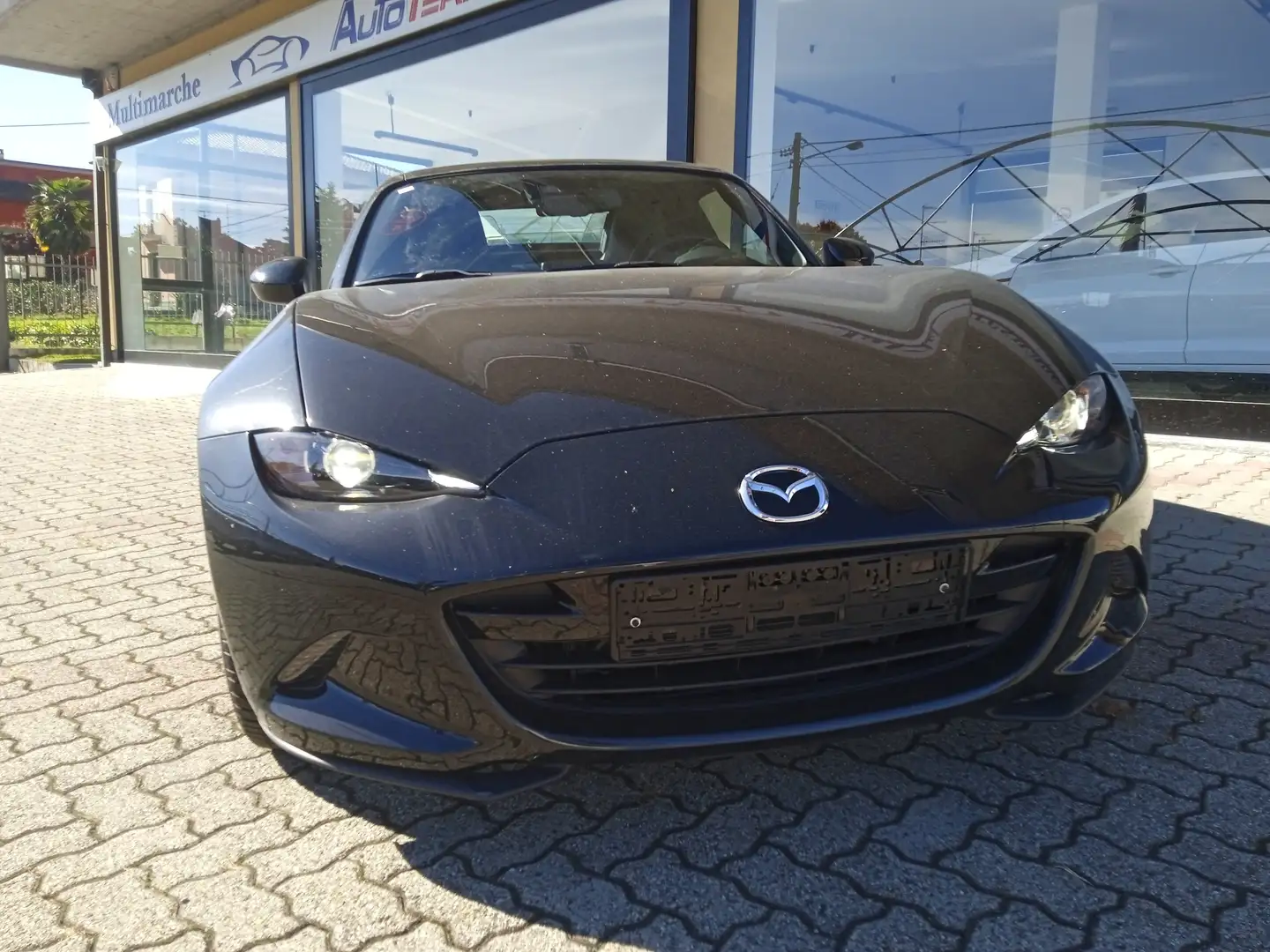 Mazda MX-5 RF SPORT NAVY SENS PARK PELLE TOTALE NERA - 2