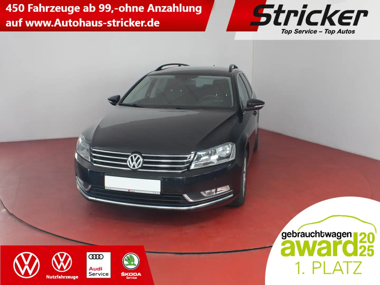 Volkswagen Passat Variant Comfortline 1.4TSI DSG TÜV bis 08/27 Navi Berganf Schwarz - 1