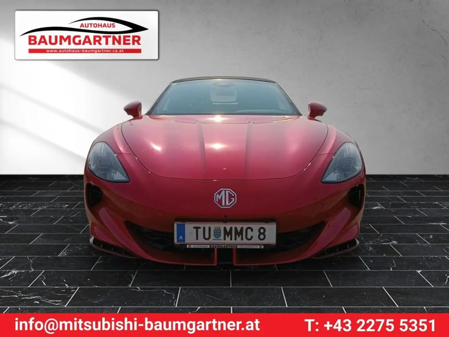 MG Cyberster Cyberster GT ALC Rot/Schwarz + Schwarzes Dach Rood - 2