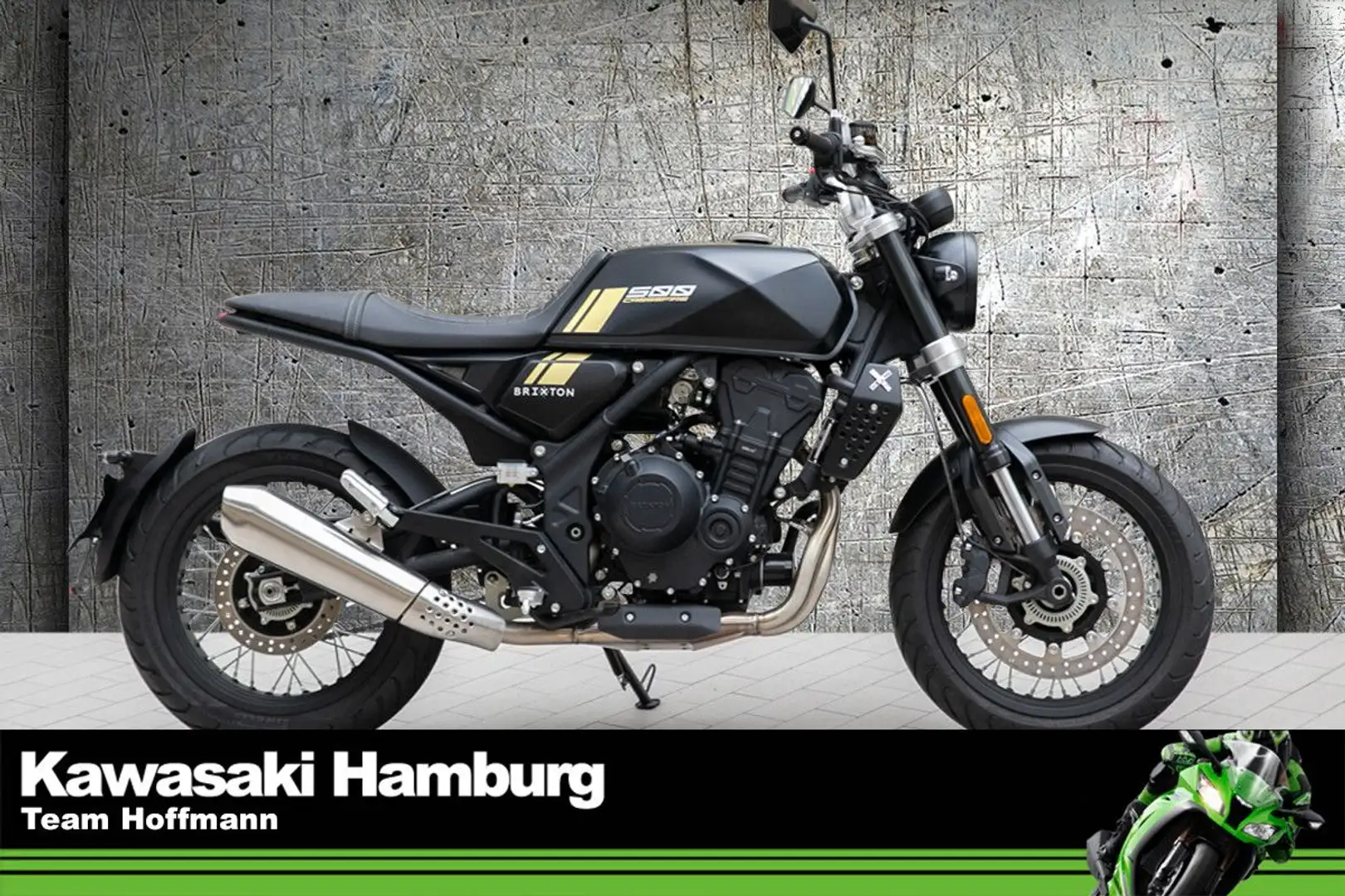 Brixton Crossfire 500 ABS , 4 JAHRE WERKSGARANTIE Schwarz - 1